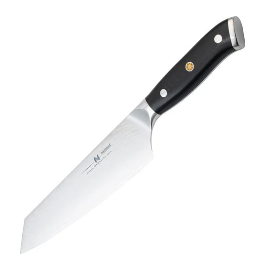 Cutit de bucatar, din otel Damascus, Naimeed D6825, damasc 67 straturi, 33.5 cm, , Negru - 221.ro