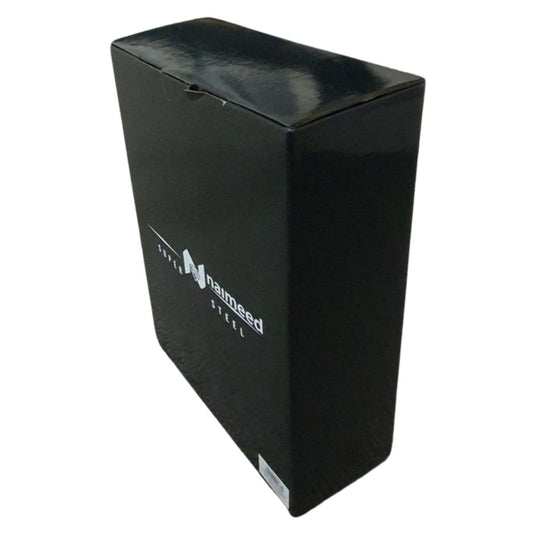 Set 4 cutite profesionale cu suport magnetic, Naimeed D6832, Negru