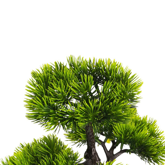 Copac artificial, tip Pin, cu ghiveci, Naimeed D6907, 40x12 cm, Verde