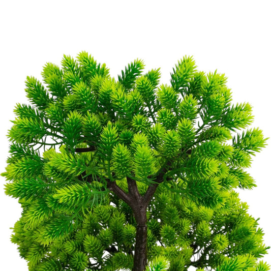 Copac artificial, tip Pin, cu ghiveci, Naimeed D6908A, 40x12 cm, Verde