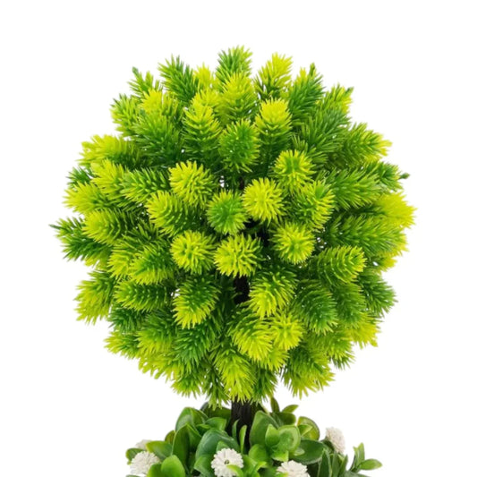 Copac artificial, tip Conifer, cu ghiveci, Naimeed D6917, 24x8.8 cm, Verde - 221.ro