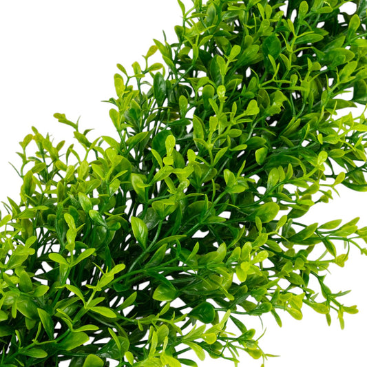 Ghirlanda decorativa artificiala, tip Buxus, Naimeed D6950, 160 cm, Verde