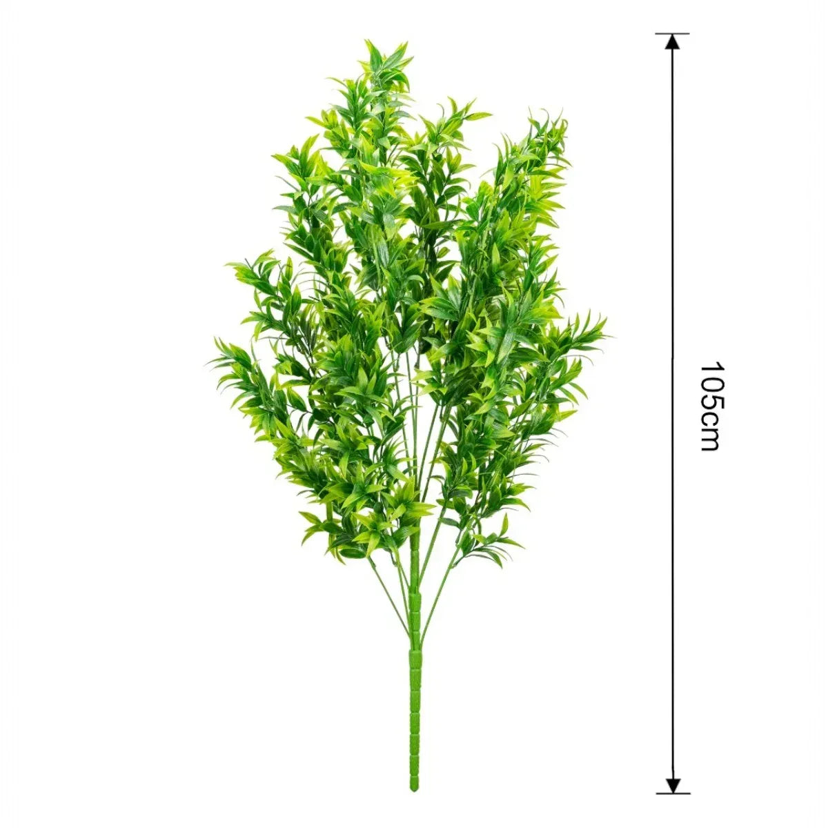 Planta decorativa artificiala, fara ghiveci, tip Ruscus, Naimeed D6959, 105 cm, Verde - 221.ro