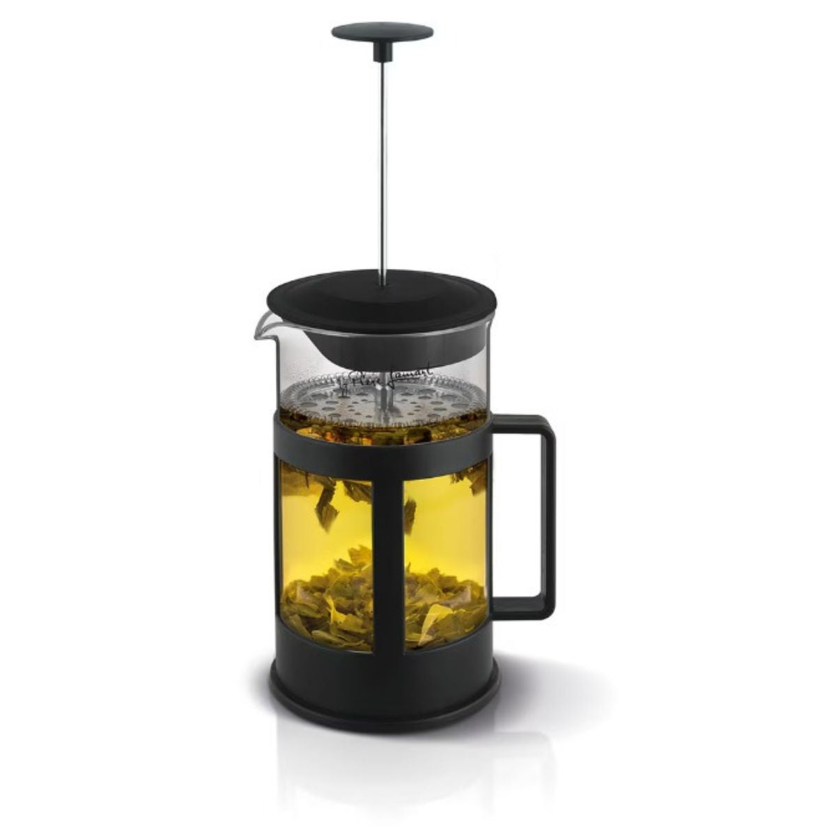Infuzor de Cafea si Ceai French Press, Capacitate 800ml, Naimeed D6970, Sticla/Otel inoxidabil