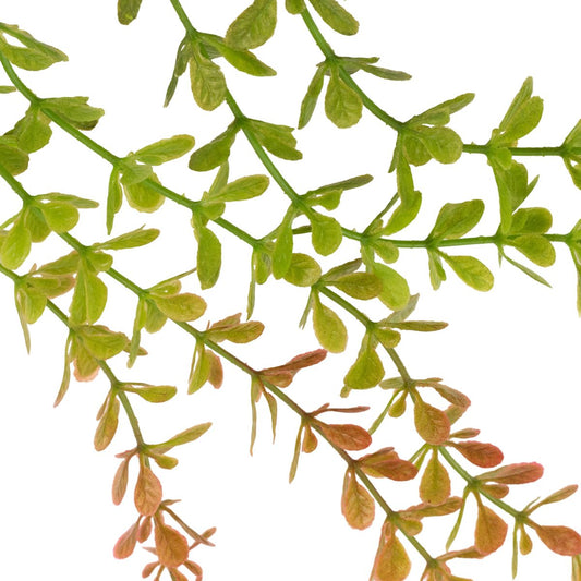 Set 5 plante artificiale curgatoare, 4 fire, lungime 100cm, Naimeed D7010, Rosu