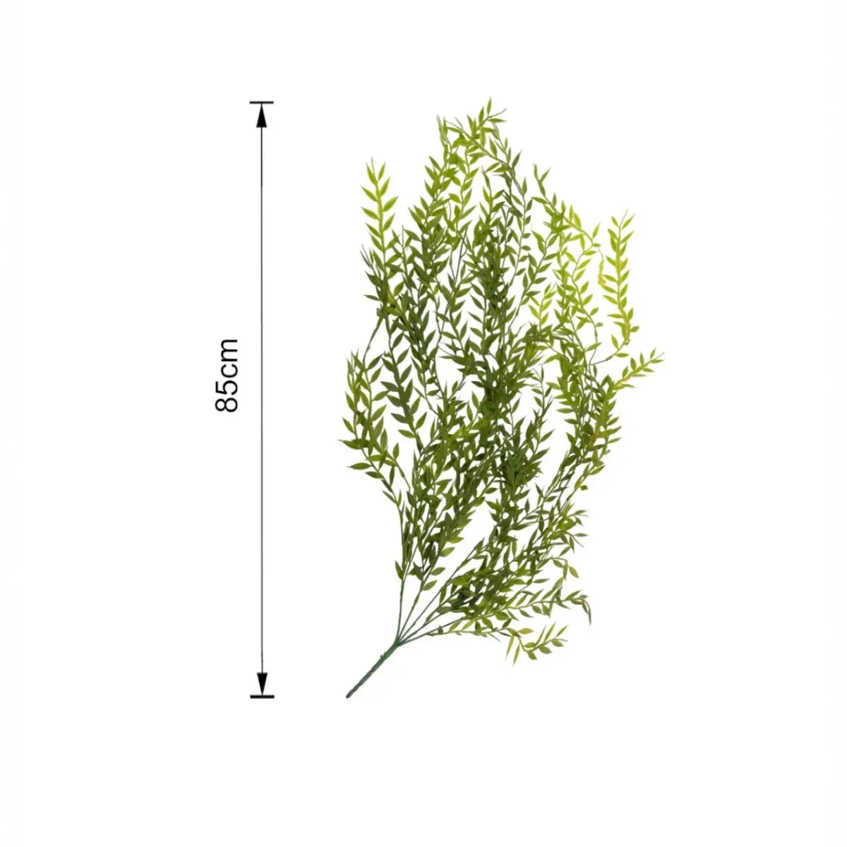 Set 2 plante artificiale curgatoare, 5 fire, lungime 85cm, Naimeed D7017, Verde - 221.ro