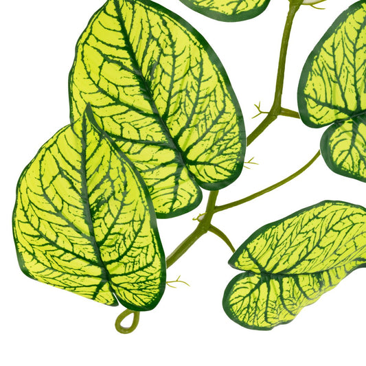 Ghirlanda artificiala cu 28 frunze, tip Epipremnum, Naimeed D7021, 1.7m, Verde