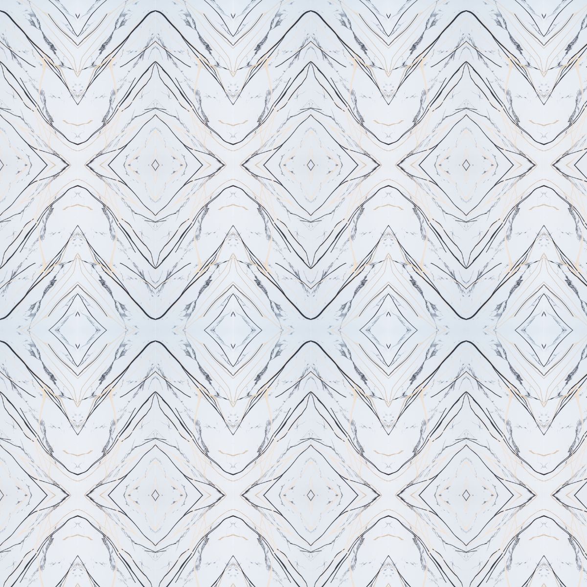 Set 6 panouri decorative autoadezive cu folie de aluminiu, efect marmura, suprafata acoperita 1.08 m², Naimeed D7123, 60x30 cm, Gri deschis