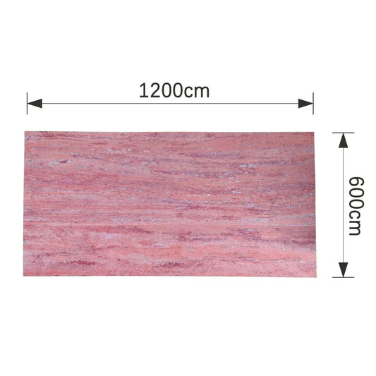 Panou decorativ din praf de piatra, Naimeed D7313, flexibil, ignifug, strat protector ceramic, rezistent la razele UV, 120x60x0.2 cm, coral - 221.ro