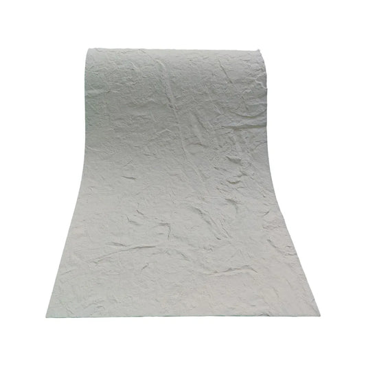 Panou decorativ din praf de piatra, Naimeed D7316, flexibil, ignifug, strat protector ceramic, rezistent la razele UV, 120x60x0.2 cm, alb - 221.ro