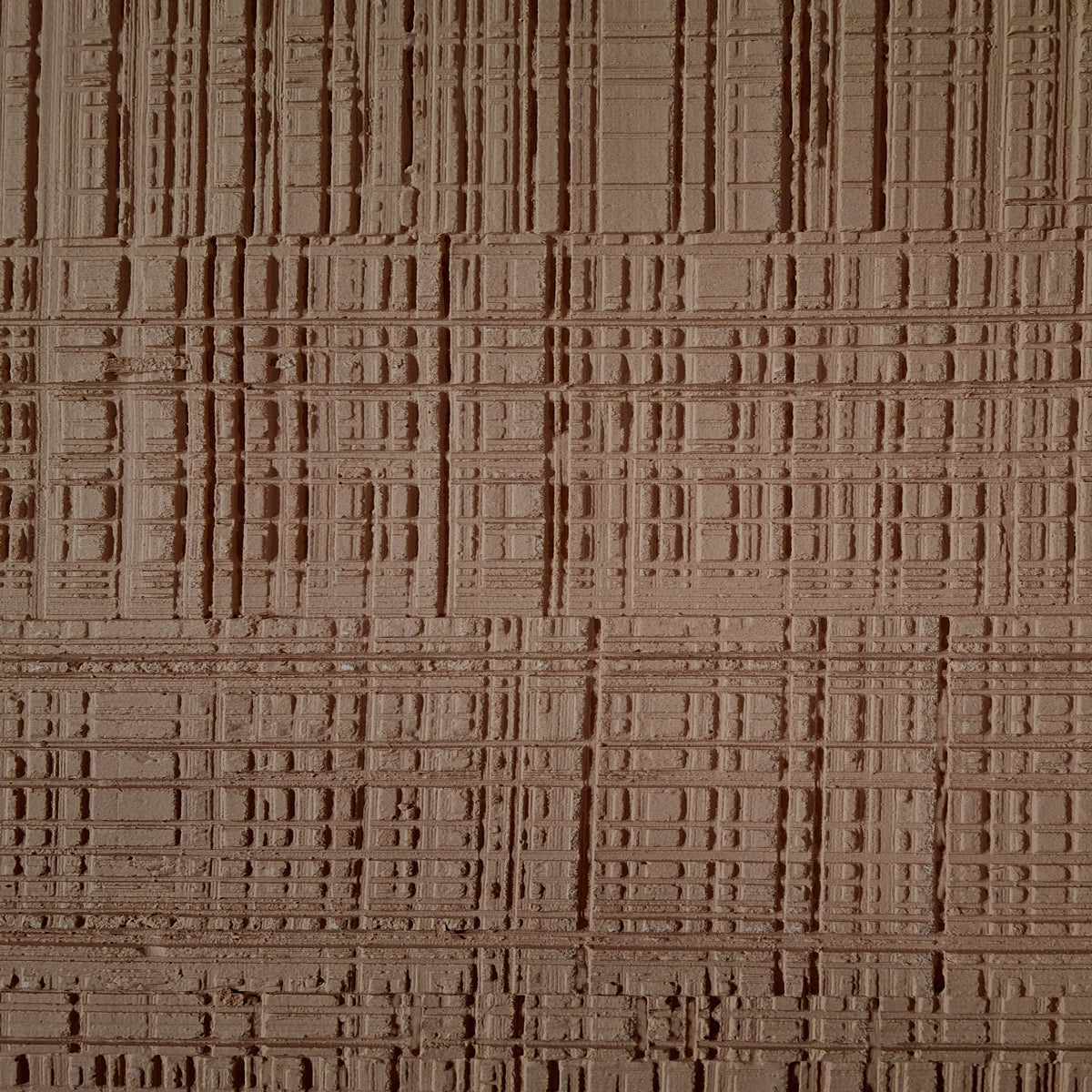 Set 10 panouri decorative din praf de piatra, Naimeed D7329, flexibile, ignifuge, strat protector ceramic, rezistente la razele UV, 120x60x0.2 cm, maro scortisoara