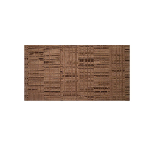 Set 9 panouri decorative din praf de piatra, Naimeed D7329, flexibile, ignifuge, strat protector ceramic, rezistente la razele UV, 120x60x0.2 cm, maro scortisoara