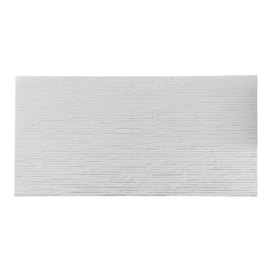 Set 14 panouri decorative din praf de piatra, Naimeed D7331, flexibile, ignifuge, strat protector ceramic, rezistente la razele UV, 120x60x0.2 cm, alb - 221.ro