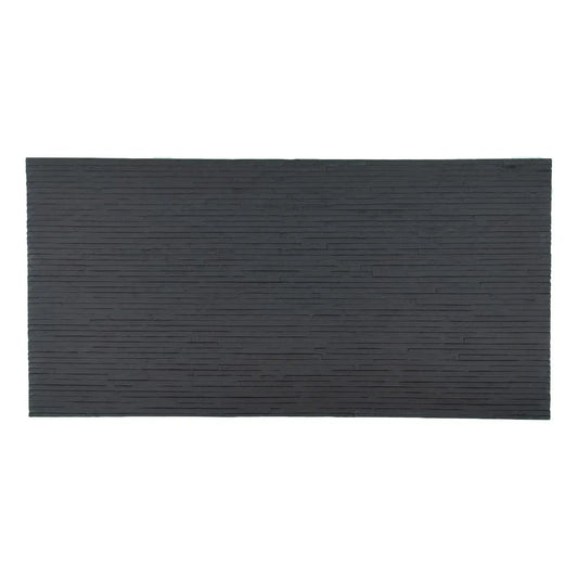 Set 16 panouri decorative din praf de piatra, Naimeed D7333, flexibile, ignifuge, strat protector ceramic, rezistente la razele UV, 120x60x0.2 cm, gri antracit - 221.ro