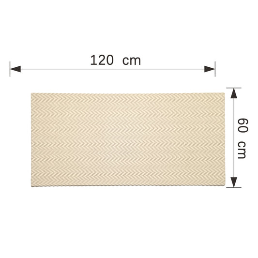 Panou decorativ din praf de piatra, Naimeed D7334, flexibil, ignifug, strat protector ceramic, rezistent la razele UV, 120x60x0.2 cm, bej-galbui