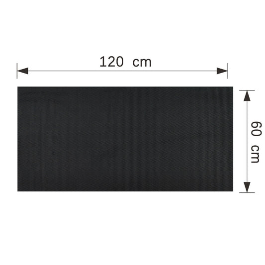 Panou decorativ din praf de piatra, Naimeed D7338, flexibil, ignifug, strat protector ceramic, rezistente la razele UV, 120x60x0.2 cm, negru