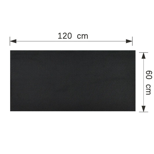 Panou decorativ din praf de piatra, Naimeed D7338, flexibil, ignifug, strat protector ceramic, rezistente la razele UV, 120x60x0.2 cm, negru - 221.ro