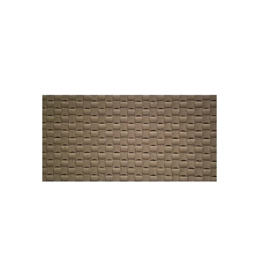 Set 9 panouri decorative din praf de piatra, Naimeed D7341, flexibile, ignifuge, strat protector ceramic, rezistente la razele UV, 120x60x0.2 cm, maro deschis - 221.ro