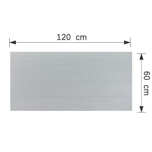 Panou decorativ din praf de piatra, Naimeed D7348, flexibil, ignifug, strat protector ceramic, rezistent la razele UV, 120x60x0.2 cm, gri pastel - 221.ro