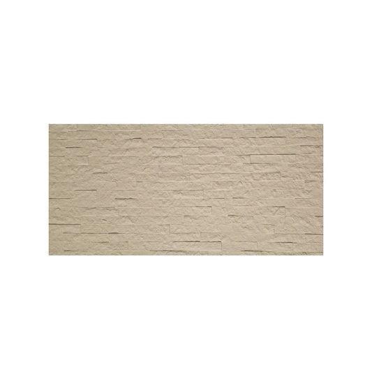 Set 12 panouri decorative din praf de piatra, Naimeed D7351, flexibile, ignifuge, strat protector ceramic, rezistente la razele UV, 120x60x0.2 cm, bej vanilie - 221.ro