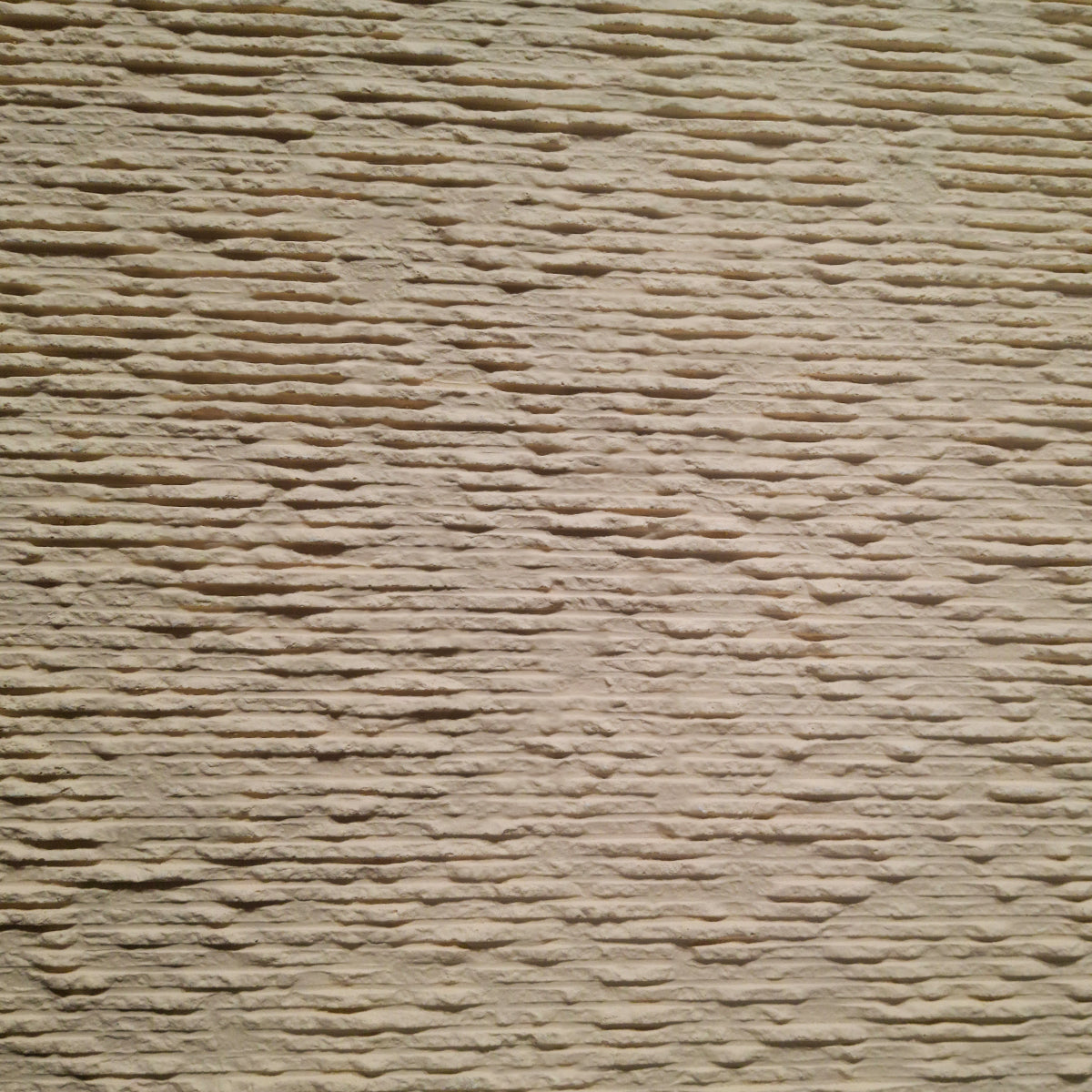 Panou decorativ din praf de piatra, Naimeed D7357, flexibil, ignifug, strat protector ceramic, rezistent la razele UV, 120x60x0.2 cm, bej piersica