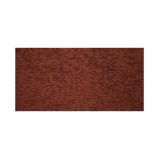 Set 12 panouri decorative din praf de piatra, Naimeed D7358, flexibile, ignifuge, strat protector ceramic, rezistente la razele UV, 120x60x0.2 cm, rosu caramiziu