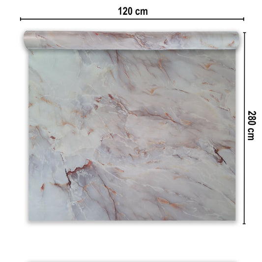 Rola panou autoadeziv, Naimeed D7374, design modern, 2.5mm grosime, 120x280cm, Multicolor