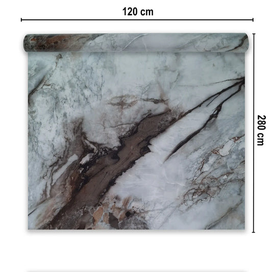 Rola panou autoadeziv, Naimeed D7393, design modern, 2.5mm grosime, 120x280cm, Maro - 221.ro