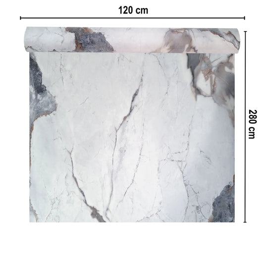 Rola panou autoadeziv, Naimeed D7396, design modern, 2.5mm grosime, 120x280cm, Multicolor - 221.ro