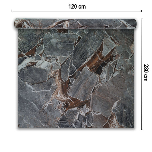 Rola panou autoadeziv, Naimeed D7399, design modern, 2.5mm grosime, 120x280cm, Multicolor