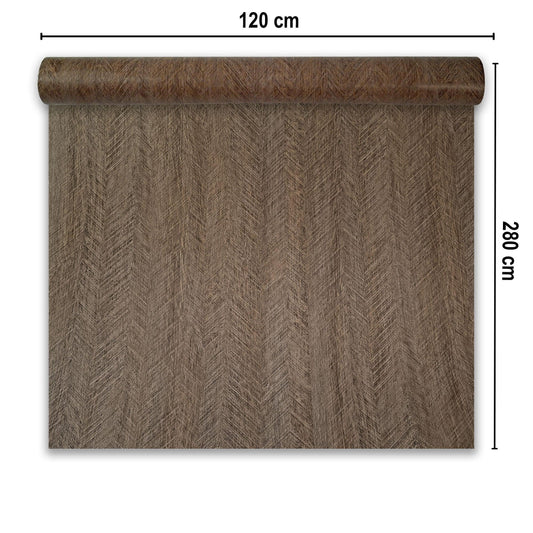 Rola panou autoadeziv, Naimeed D7412, design modern, 2.5mm grosime, 120x280cm, Maro - 221.ro