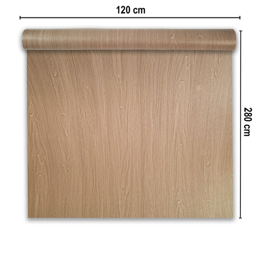 Rola panou autoadeziv, Naimeed D7413, design modern, 2.5mm grosime, 120x280cm, Maro