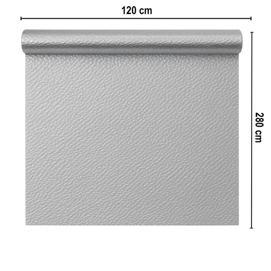 Rola panou autoadeziv, Naimeed D7425, design modern, 2.5mm grosime, 120x280cm, Argintiu - 221.ro