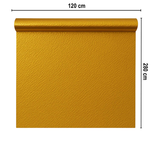 Rola panou autoadeziv, Naimeed D7426, design modern, 2.5mm grosime, 120x280cm, Auriu - 221.ro