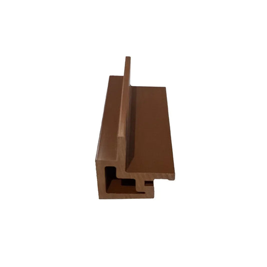 Coltar coextrudat pentru lambriu WPC exterior, Naimeed D7501, Dimensiuni 280x5.6x4.9cm, Teac - 221.ro
