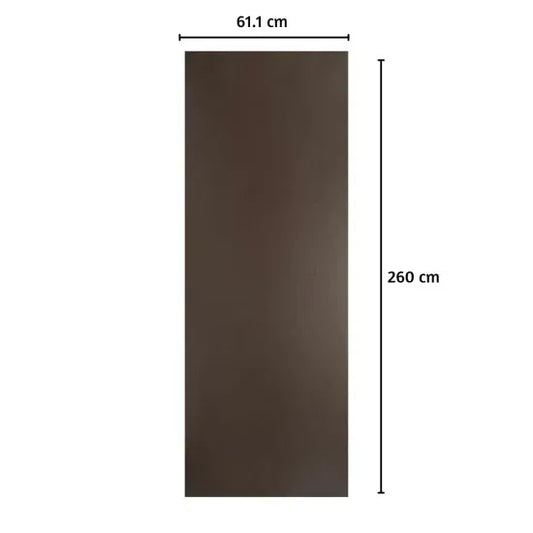 Panou decorativ riflaj WPC, Naimeed D7566,aspect rafinat si montaj usor, 260x61.1x0.9cm, maro - 221.ro
