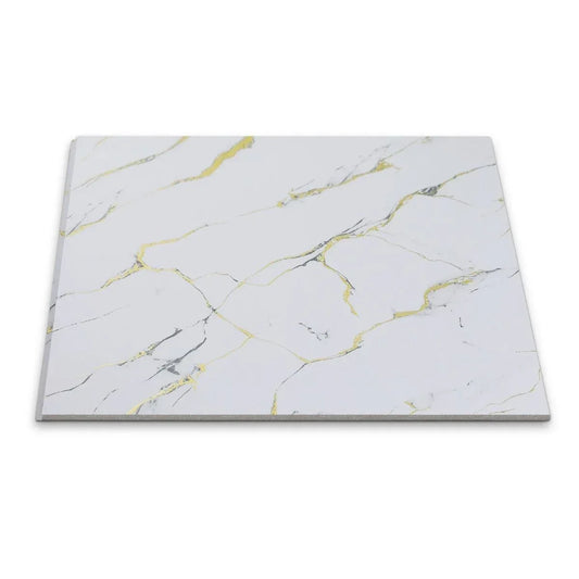 Panou decorativ, riflaj, polimer rigid, Naimeed D7618, Dimensiuni 270x30.5x0.45cm, Alb - 221.ro