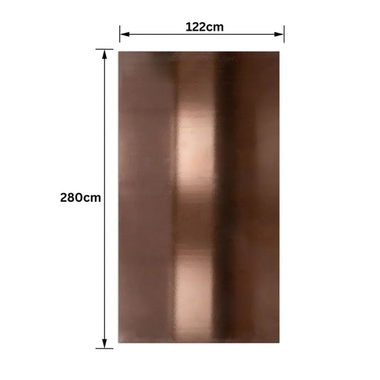 Lambriu bambus, Carbonat de Calciu si PVC, Naimeed D7732, antibacterian, ignifug si rezistent la umiditate, Dimensiuni 122x280cm, 7.8mm grosime - 221.ro