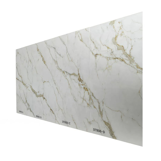 Set 4 Panouri SPC Naimeed D7806 –Design continuu fără îmbinări,densitate mare 0.75g/cm³, protecție antibacteriană, ignifug și rezistență la umiditate, 120x280cm