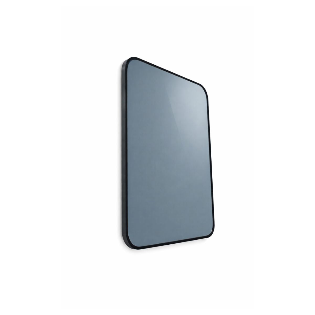 Oglinda Dreptunghiulara de Perete, Naimeed D7971, Rama din Aluminiu, 50x70cm, negru