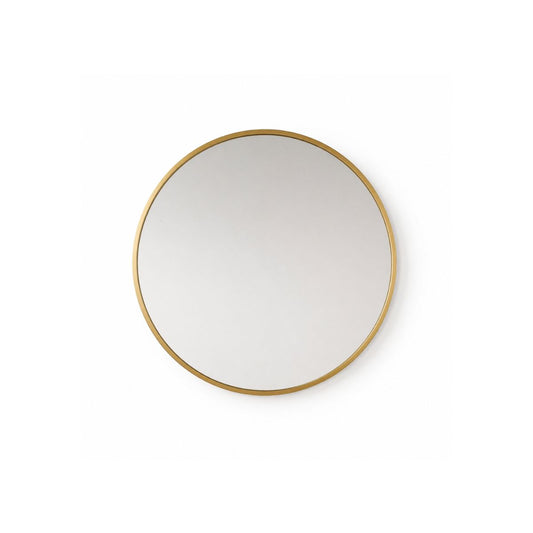 Oglinda de Perete, Naimeed D7983, Rama din Aluminiu, 60 cm, auriu
