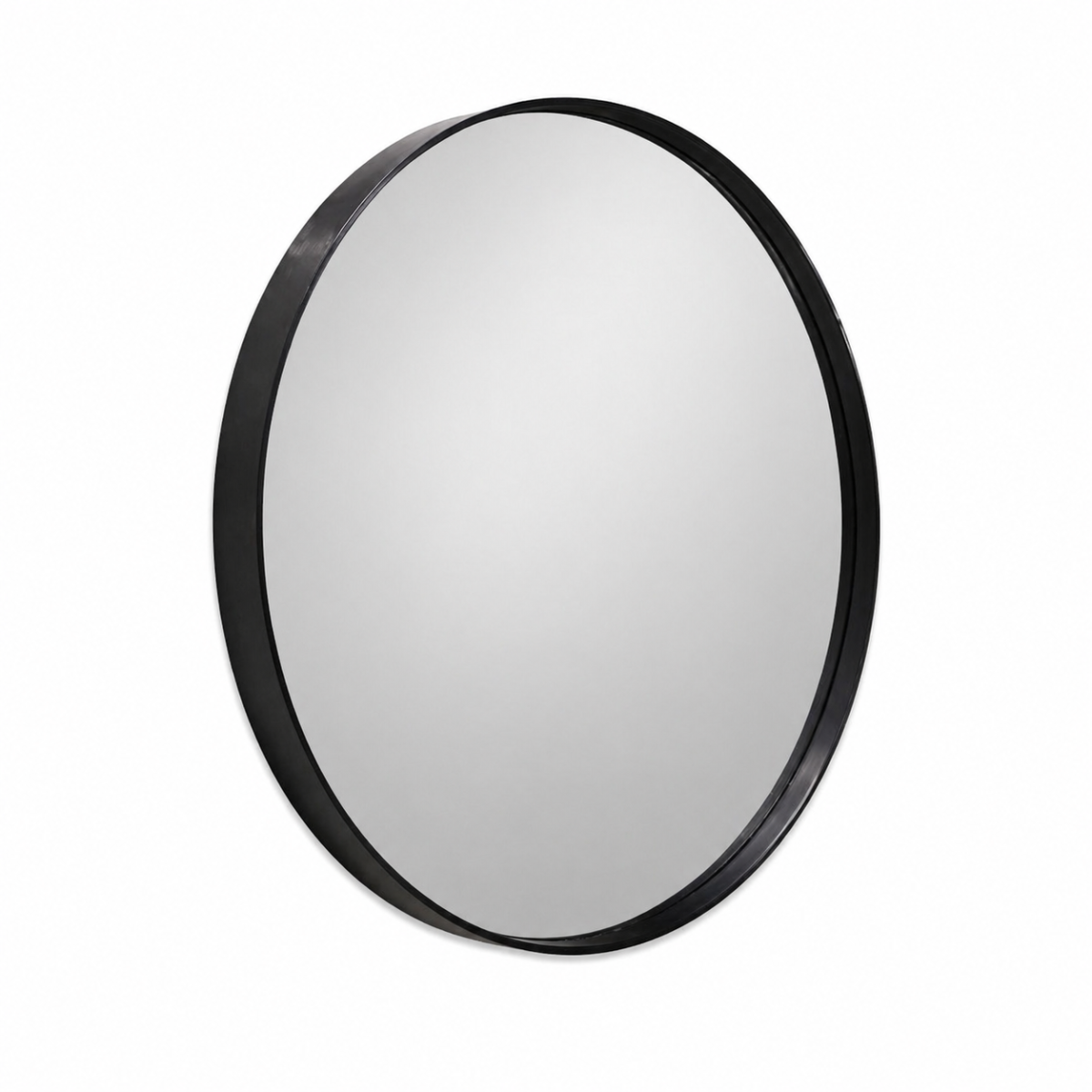 Oglinda de Perete, Naimeed D7988, Rama din Aluminiu, 80 cm, negru