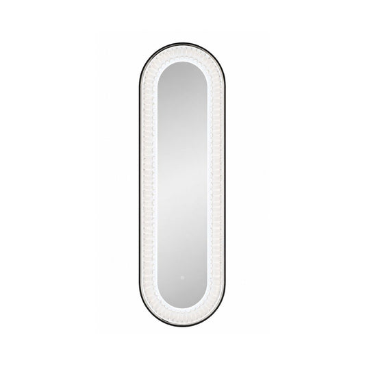Oglinda LED de Perete, Naimeed D8003, Design Arcuit, 3 Nuante de lumina, Touch, 60x160 cm