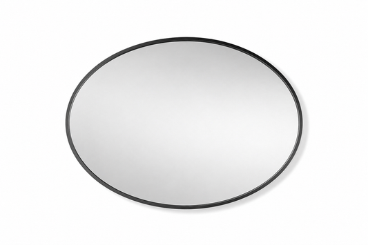 Oglinda de Perete, Naimeed D8012, Rama din Aluminiu, 50x70cm, negru