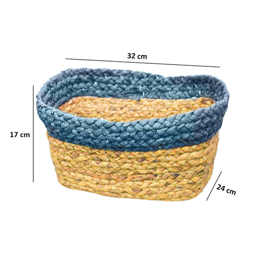 Cos Depozitare din Ratan, Model Impletit, Naimeed D806-M, 13L