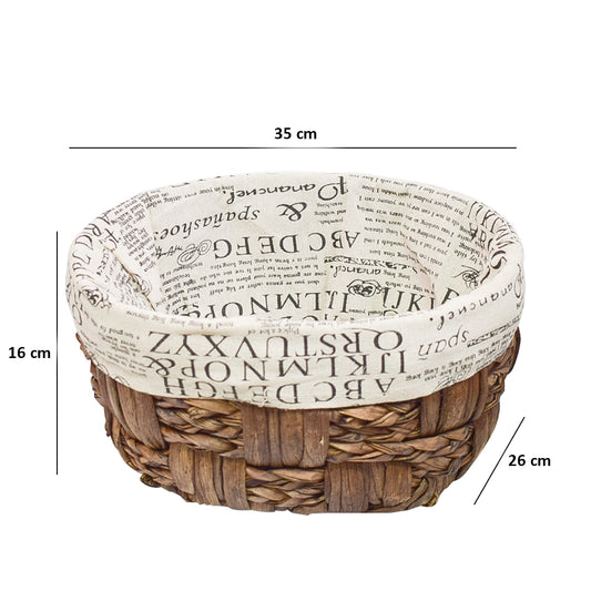 Cos Depozitare din Ratan, Model Impletit, Naimeed D815-M, 14L