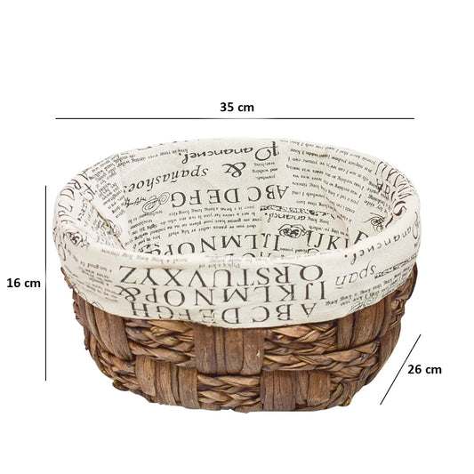 Cos Depozitare din Ratan, Model Impletit, Naimeed D815-M, 14L - 221.ro