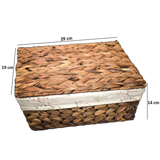 Cos Depozitare din Ratan, Model Impletit, Naimeed D816-M, 7L
