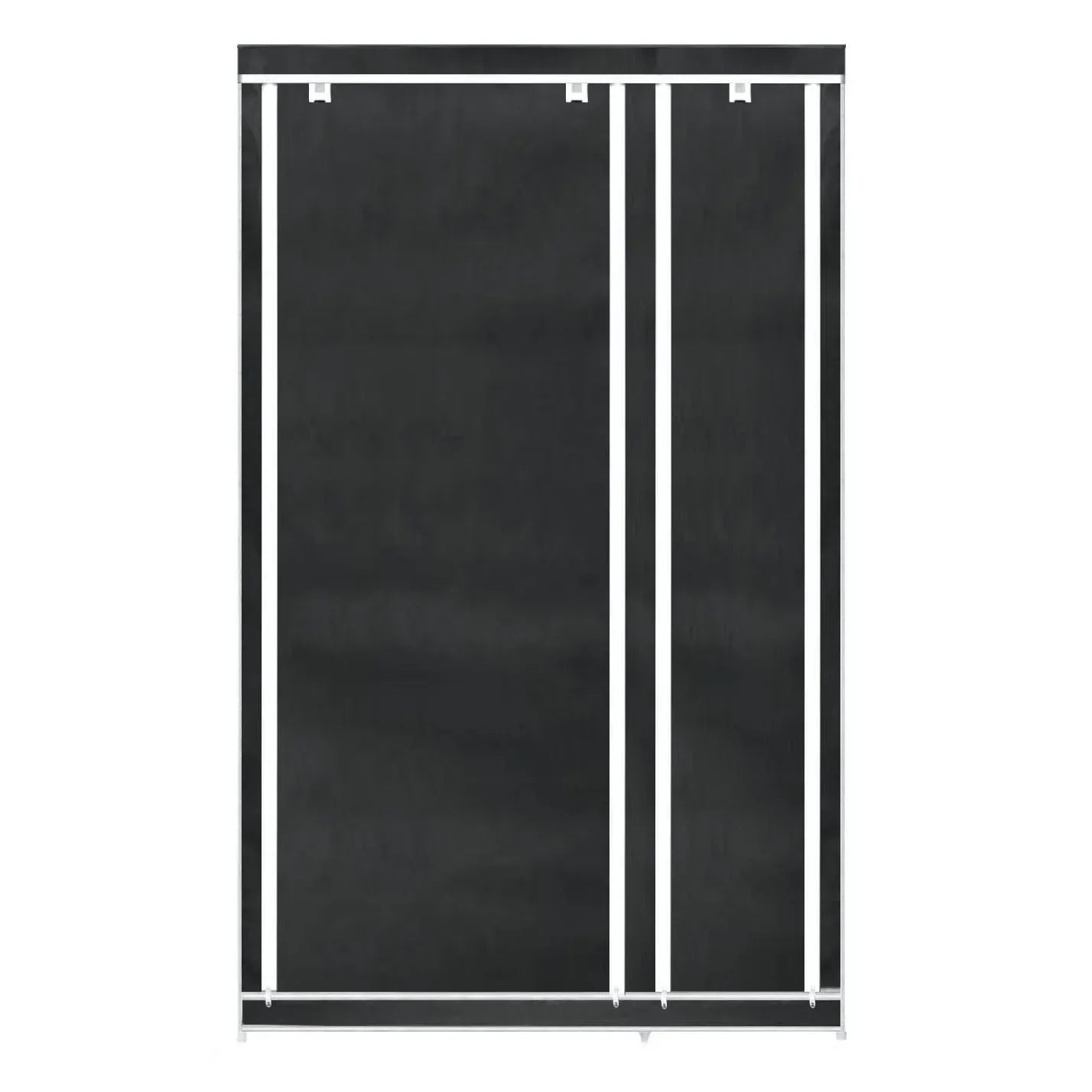 Dulap textil, 5 Compartimente, D9 Negru - 221.ro