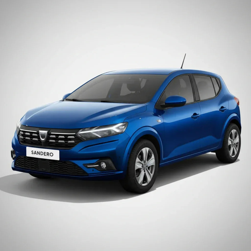 Covorase Tip Tavita Compatibile Dacia Sandero III 2020-2022 , Negru